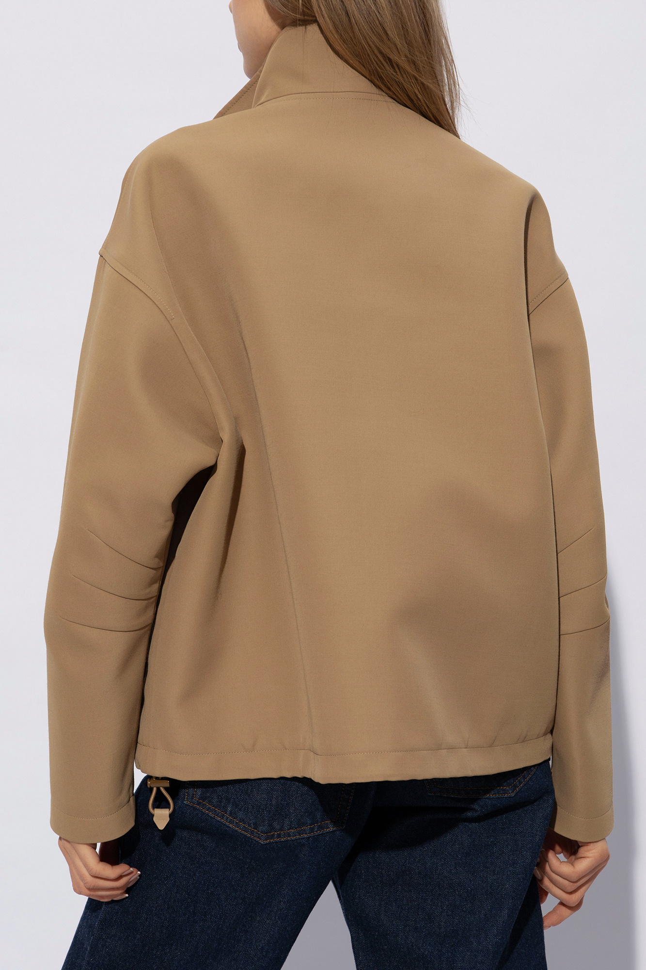 【優雅なスタイリングへ♪】GUCCI Suede jacket Gucci Fringed suede jacket ($2,070) ❤ liked on Polyvore